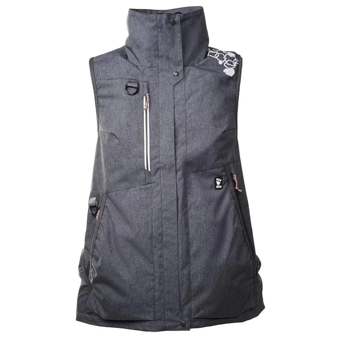 Hurtta Trainingsweste Training vest ECO | Recyceltes Material | Wassersäule über 10000 mm | Blackberry