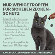 Lade das Bild in den Galerie-Viewer, 1x Zpot-on &amp; 2x 150g Zistrosen-Tabs | Spar-Set | Naturbasierter Anti-Zecken Schutz für Katzen gegen Flöhe, Zecken, Milben &amp; Mücken | 100% Chemiefrei | Sparpaket
