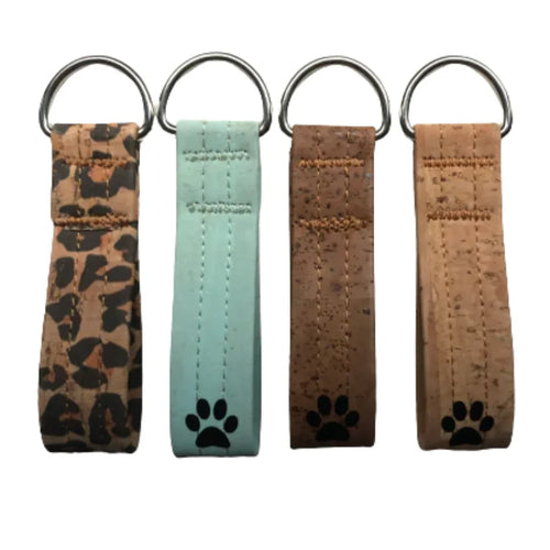 Kork Schlüsselanhänger für Mom & Dad | Vegan & wasserabweisend | Robust & weich | 19 Farben