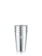 Lade das Bild in den Galerie-Viewer, 4er Pack soulcup • plain - Trinkbecher aus Edelstahl - 400ml
