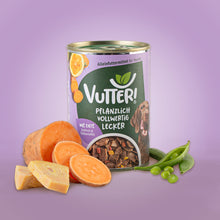Lade das Bild in den Galerie-Viewer, Veganes Hundefutter: Nassfutter Wie Ente – von Vutter!
