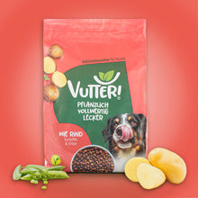 Lade das Bild in den Galerie-Viewer, Veganes Hundefutter: Trockenfutter Wie Rind – von Vutter!

