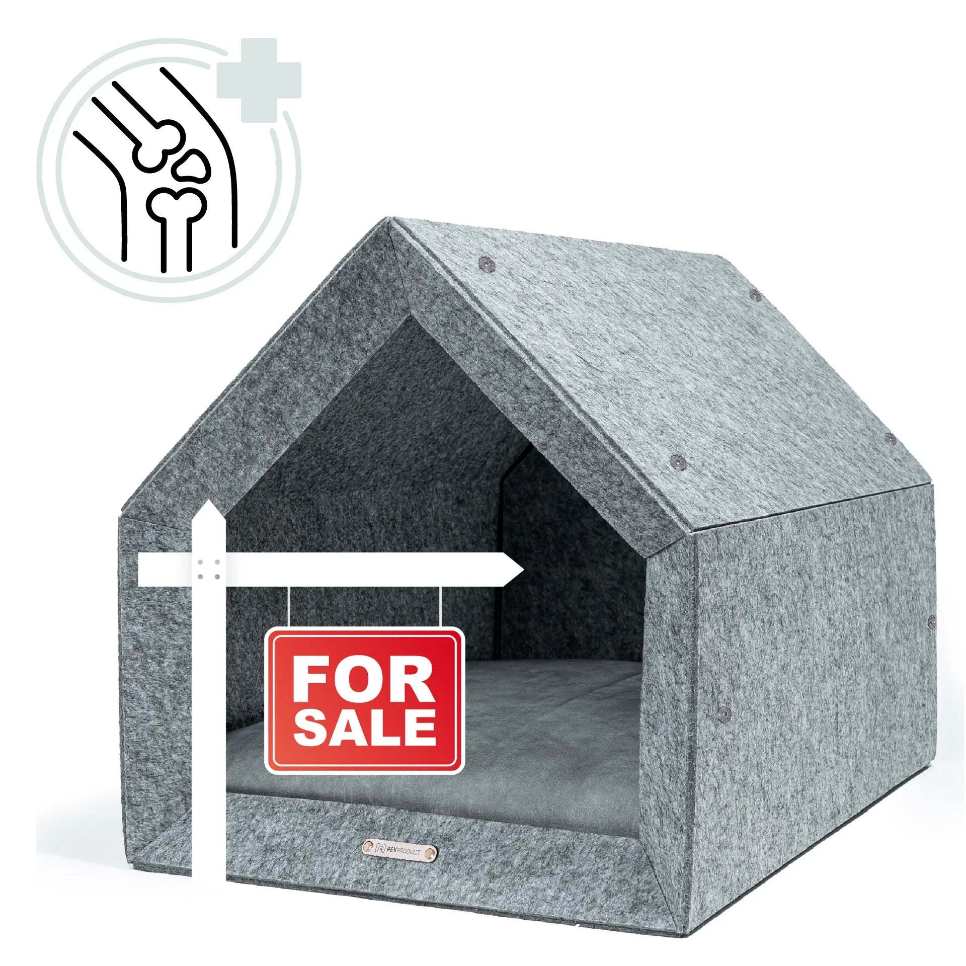 Orthopädische Hundehütte Indoor 