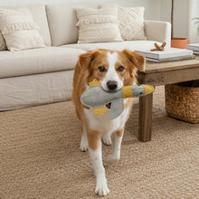 Lade das Bild in den Galerie-Viewer, BUDDY. Leder Hundespielzeug Große Ente - schadstoffgeprüft - inkl. 15% Rabatt Hundetraining Ellen Marques | Fräulein Plath
