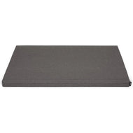 FINNTO® Basic Hundematte ergonomisch | Antiallergen & wasserdicht | FAIRTRADE & Oeko-Tex® Standard | Dunkelgrau | Fräulein Plath