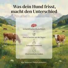 Lade das Bild in den Galerie-Viewer, Uncle Rusty's Wild mit Süßkartoffeln und Zucchini Nassfutter - regionale Zutaten
