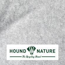 Lade das Bild in den Galerie-Viewer, Öko-Hundebett Luzern von HOUND&amp;NATURE | Fleece-Seite | Recycelte Materialien | Oeko-Tex® Standard 100  | Hellgrau
