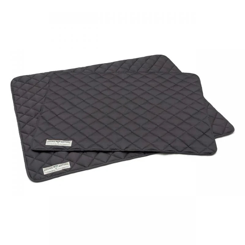 Öko Hundedecke Davos HOUND&NATURE | Wasserfest & recycelte Materialien | Oeko-Tex® Standard 100 | Grau