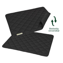 Lade das Bild in den Galerie-Viewer, Öko Hundedecke Davos HOUND&amp;NATURE | Wasserfest &amp; recycelte Materialien | Oeko-Tex® Standard 100  | Schwarz
