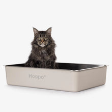 Lade das Bild in den Galerie-Viewer, Edelstahl Katzentoilette HOOPO® Pool | Hygienisch &amp; langlebig | Leichte Reinigung
