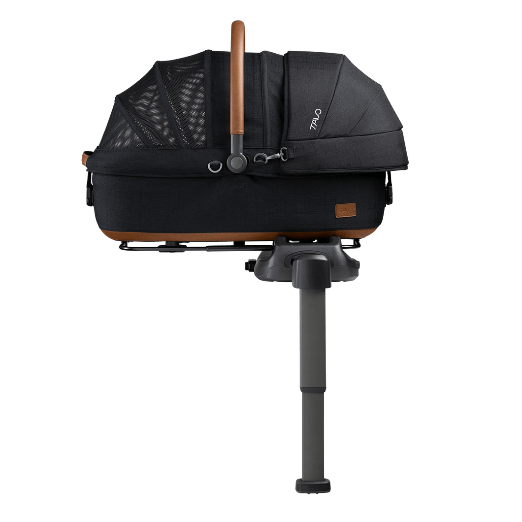 Hunde Isofix Autositz Maeve™ Medium Rigid von Tavo | GREENGUARD-Gold-Zertifizierung | Farbe: Onyx
