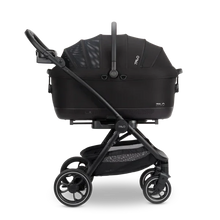 Lade das Bild in den Galerie-Viewer, Isofix Autositz &amp; Transportbox Maeve™ iso7x-R WIND von Tavo für Hunde bis 18 kg | GREENGUARD-Gold-Zertifizierung | Farbe: Onyx
