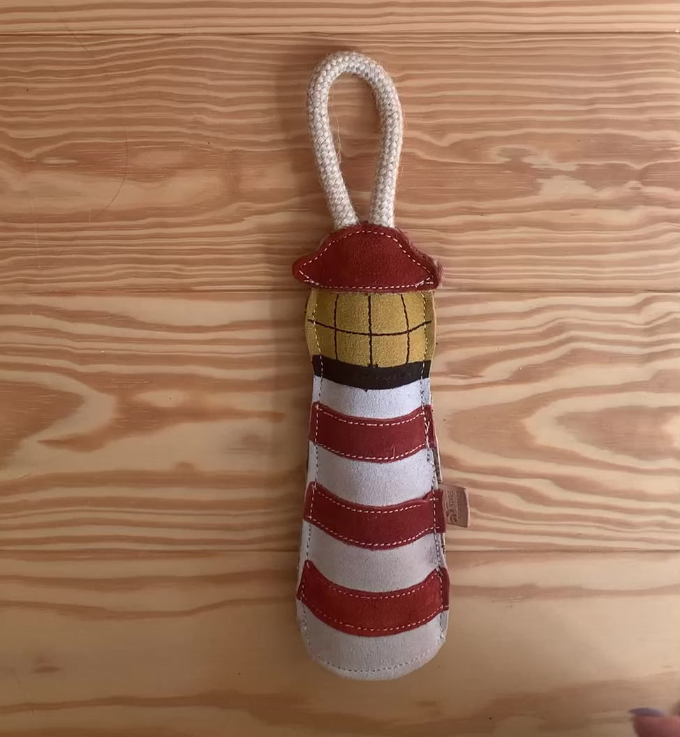 Lilly Leuchtturm Hundespielzeug nachhaltig und robust Fräulein Plath Video