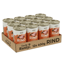 Lade das Bild in den Galerie-Viewer, Uncle Rusty's Rind mit Kartoffeln und Karotten Nassfutter - regionale Zutaten
