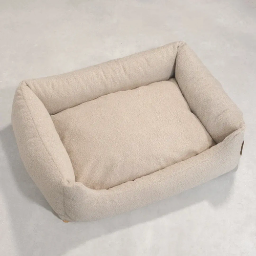 BUDDY. Hundebett Le Fluff | Recycelte Materialien | ÖkoTex-zertifiziert | Beige