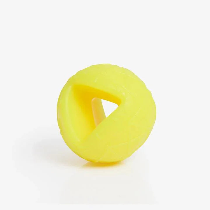Öko Hundeball | Lemon Sunshine | BPA-frei | 100% recyclebar & Made in Germany | 2 Größen | Fräulein Plath