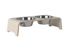 Lade das Bild in den Galerie-Viewer, Futterstation dogBar® für Hunde | Edelstahl | Cashmere grey
