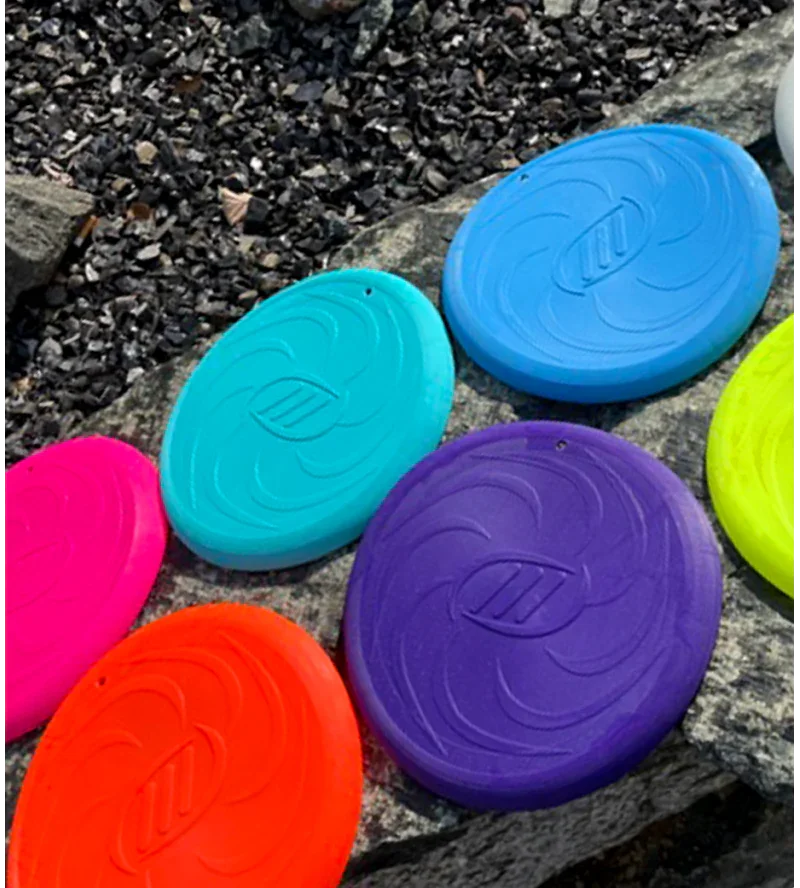 Öko Soft Frisbee | 100 % recyclebar & made in germany | BPA- und PVC-frei | Lemon Sunshine | Fräulein Plath